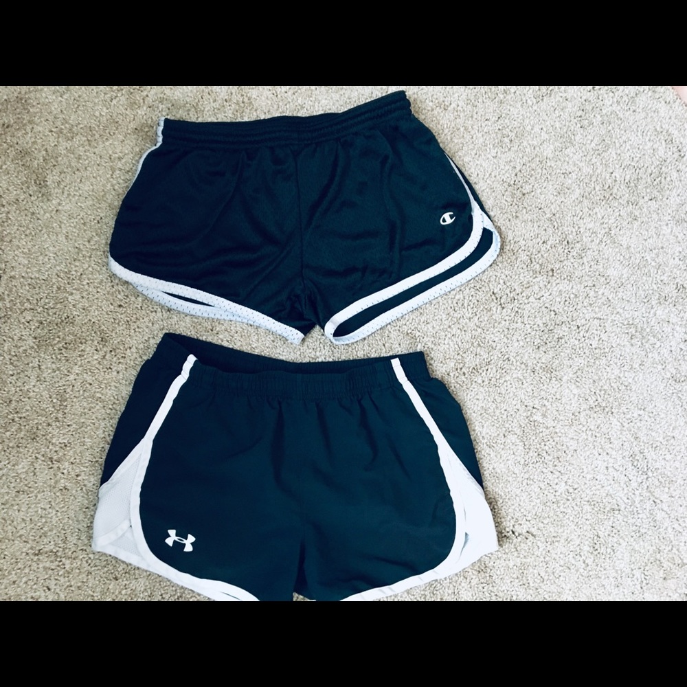 SOLD! SPORT SHORTS: NIKE; CHAMPION; DANSKIN